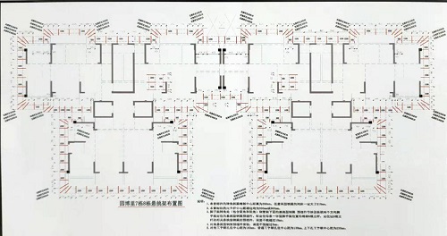 青海悬挑梁平面布置图